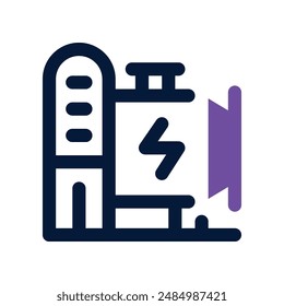 generator icon. vector dual tone icon for your website, mobile, presentation, and logo design.