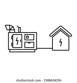 Generator system for house , emergency power supply