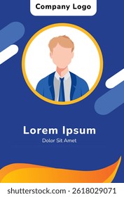 Generic business profile image for id card