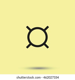 Generic currency symbol icon.