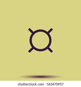 Generic currency symbol icon.