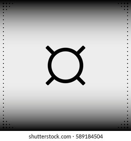 Generic currency symbol icon.