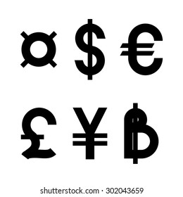 Generic Currency Symbol Vector Illustration Stock Vector (Royalty Free ...