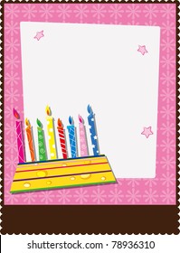 Generic Flier/Poster Template with cake