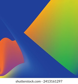 Generic gradient layout colorful background design. Bright tones for wallpaper