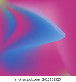 Diseño de fondo colorido de diseño de degradado genérico. Curvas de papel pintado de estilo