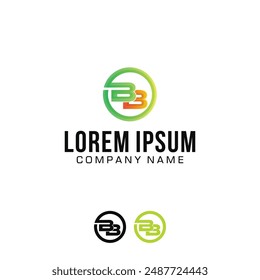 generic logo initial letter color full