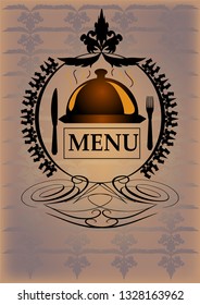 Generic resaurant menu.  Add your own text.