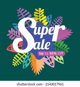 Generic Social Media Post Super Sale