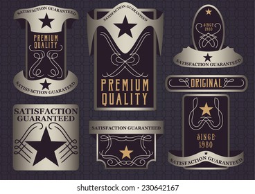 Generic template label design