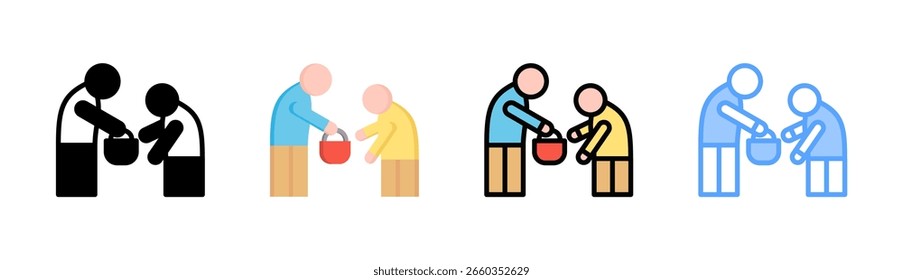 Generosity Icon Element For Design And Vector