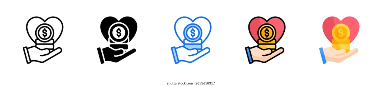 Generous Icon Set Multiple Style Collection