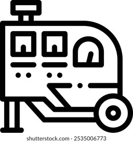 icono de genes. Diseño De Estilo Lineal Delgado Aislado Sobre Fondo Blanco