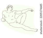 Genesis Hands. Creation of adam Michelangelo vector hands