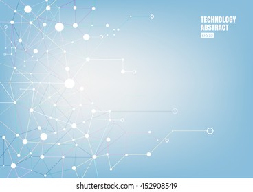  genetic and chemical compounds. Space and constellations. Science and connection concept. Social network. Creative vector.