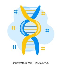 
Genetic DNA Science.Vector Illustration, Suitable For web landing page,Wallpaper, Background,banner,Book Illustration.