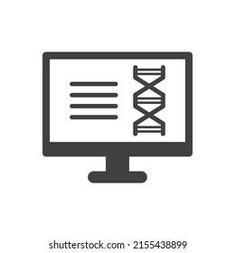 Icono de ingeniería genética - Icono de ADN