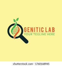 genetic lab company creative branding unique logos