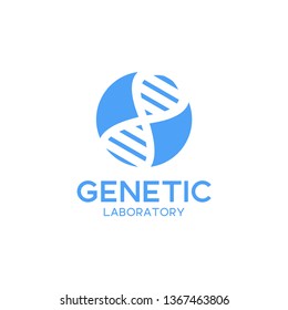 Genetic logo, design inspiration vector template for any purpose logo