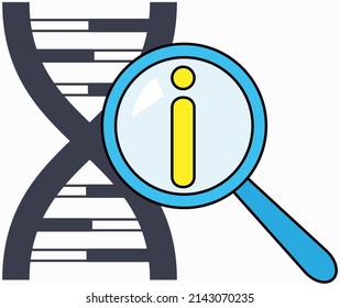 Ciencia genética. investigación científica de laboratorio de moléculas de ADN, información de estructura genética. Experimentos biológicos o conductuales, el concepto de vector de microbiología de la medicina. Biotecnología, ingeniería genómica