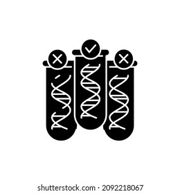 Genetic testing olor line icon. Medical test. Pictogram for web page, mobile app, promo.