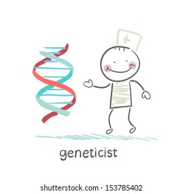 geneticist says about the genes