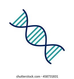 Genetics Flat Icon Stock Vector (Royalty Free) 458731831 | Shutterstock