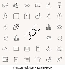 genetics icon. school icons universal set for web and mobile