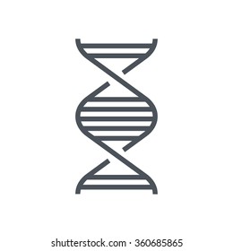 Genetics icon suitable for info graphics, websites and print media and  interfaces. Line vector icon.