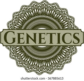 Genetics linear rosette