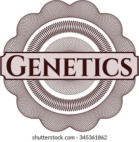 Genetics money style rosette