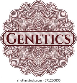Genetics money style rosette