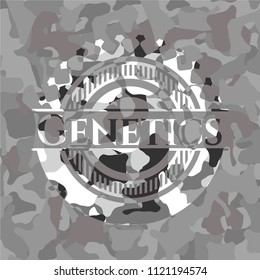 Genetics on grey camouflage pattern