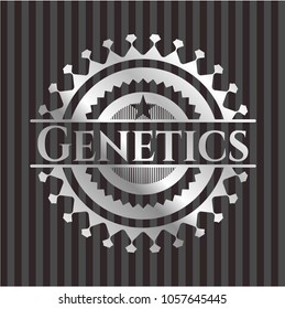 Genetics silver shiny badge