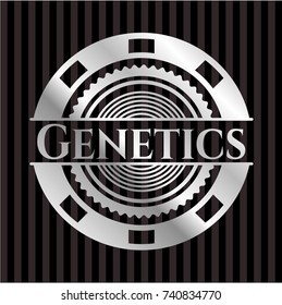 Genetics silvery emblem
