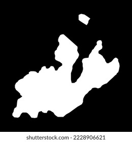 Geneva map, Cantons of Switzerland. Vector illustration.