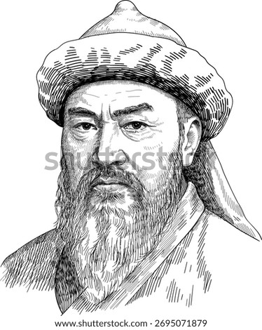 Genghis Khan - the founder and first khan of the Mongol Empire