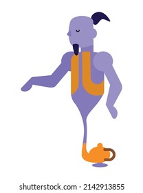 genie fantastic creature character icon