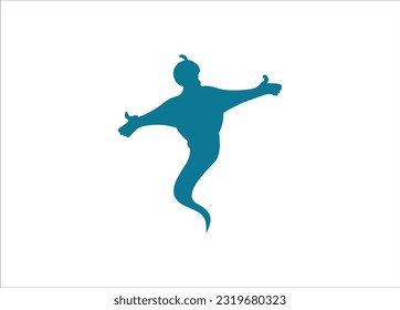 Genie icon vector. Deadline symbol illustration.eps 10