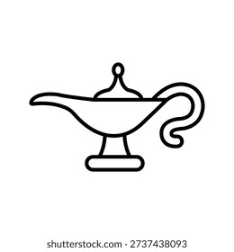 Genie Lamp Editable 