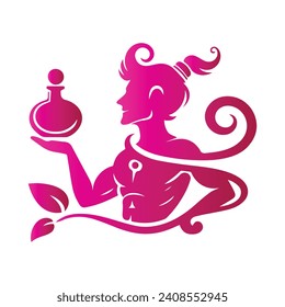 Genie Logo Design Vector Unique Style Template 