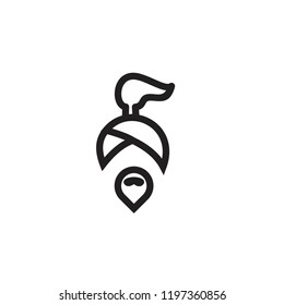 genie logo icon designs vector