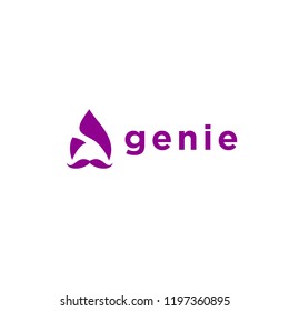 Genie Logo Icon Designs Vector