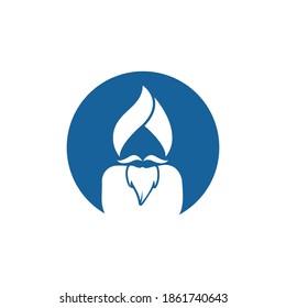 Genie-Logo-Illustration, Vektordesign