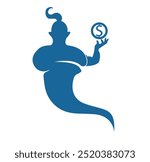 Genie Logo Vector Design Illustration
