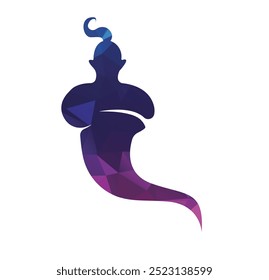 Ilustración de diseño de Vector de logotipo genio