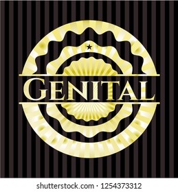 Genital gold badge