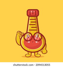 Genius mayonnaise bottle character mascot isolated cartoon in flat style
