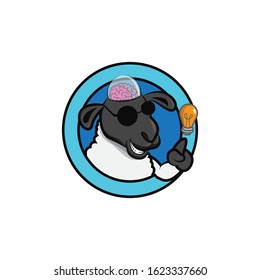 genius sheep have a idea logo