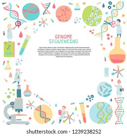 Genome Sequensing Elements With Circle.